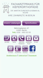 Mobile Screenshot of kfo-mehringdamm.de